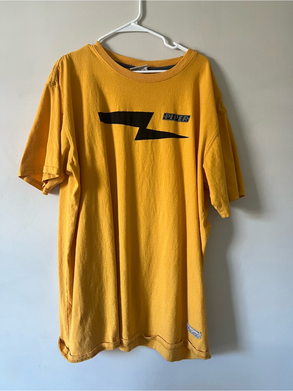 Piper Men's Limited Edition Yellow Graphic T-Shirt